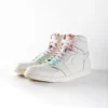 Pastel Love pink gradient laces from Sweetlaces on a pair of Nike Air Jordan 1 High