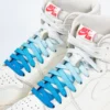 pair of Icy blue gradient laces from Sweetlaces