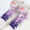 coppia di lacci colorati in viola sfumato da Sweetlaces