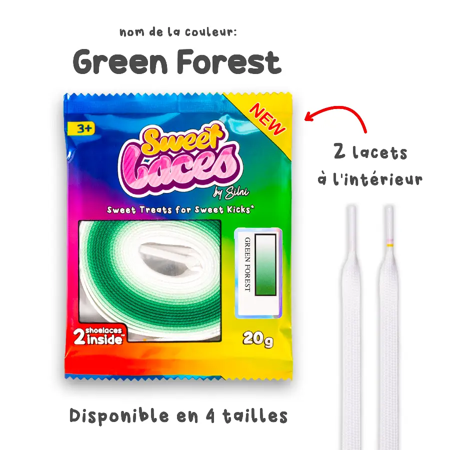 Sweet Laces sweetlaces descrizione GREEN FOREST